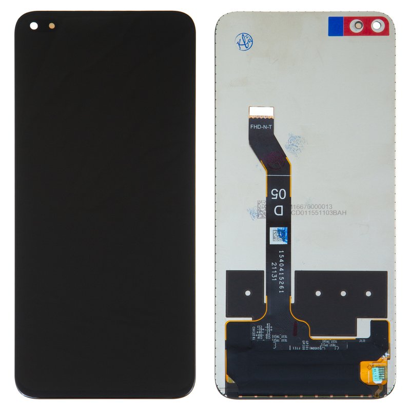 Lcd Compatible With Huawei Honor Lite Nova I Black Without