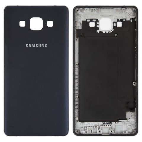 Задня панель корпуса для Samsung A500F Galaxy A5, A500FU Galaxy A5, A500H Galaxy A5, синя, після демонтажу