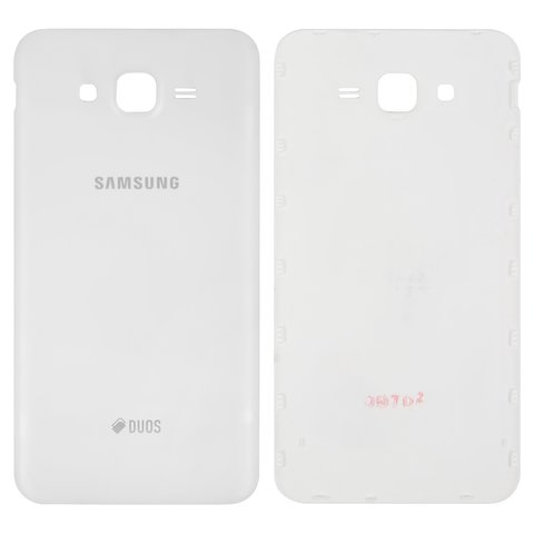 Задня кришка батареї для Samsung J700H DS Galaxy J7, біла