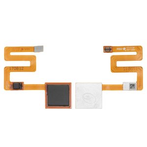 Шлейф для Xiaomi Redmi Note 4, для сканера відбитка пальця Touch ID , чорний