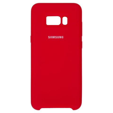 Чехол для Samsung G955 Galaxy S8 Plus, красный, Original Soft Case, силикон, red 14 