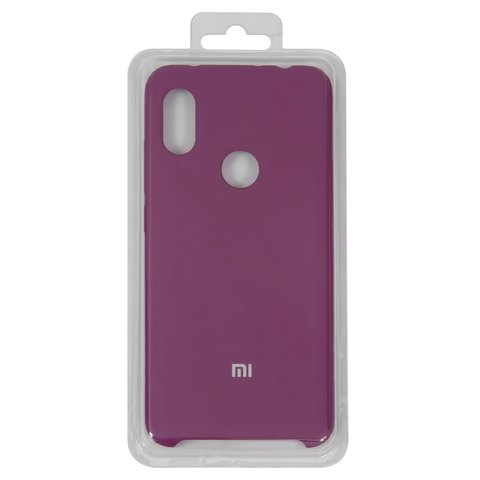 Чохол для Xiaomi Redmi Note 6 Pro, фіолетовий, Original Soft Case, силікон, grape 43 , M1806E7TG, M1806E7TH, M1806E7TI
