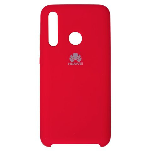Чехол для Huawei P Smart Plus 2019 , красный, Original Soft Case, силикон, red 14 