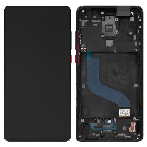Дисплей для Xiaomi Mi 9T, Mi 9T Pro, Redmi K20, Redmi K20 Pro, черный, с рамкой, Original PRC , M1903F10G, M1903F11G, M1903F10I, M1903F11I