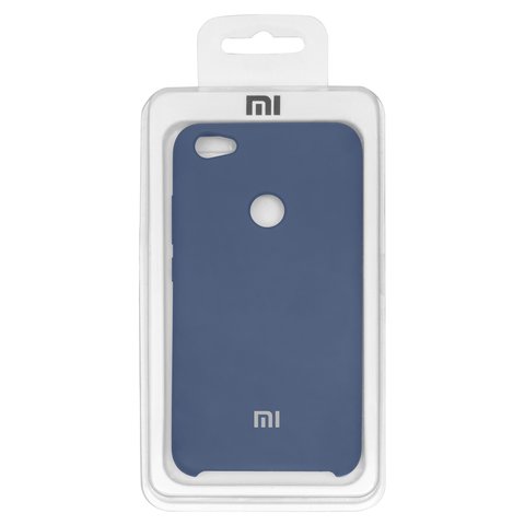 Чехол для Xiaomi Redmi Note 5A Prime, синий, Original Soft Case, силикон, blue cobalt 36 