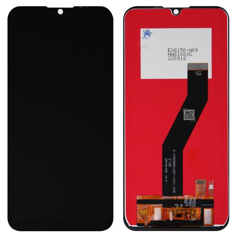 Дисплей для Motorola XT2053 Moto E6s, XT2053 5 Moto E6i, чорний, без рамки, High Copy