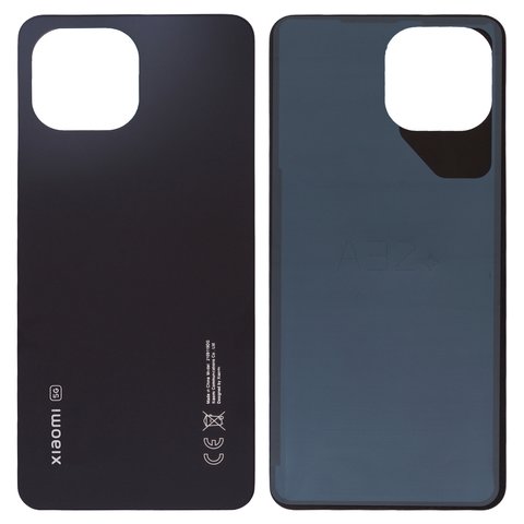 Задня панель корпуса для Xiaomi 11 Lite, 11 Lite 5G, 11 Lite 5G NE, чорна, Original PRC 