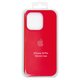 Чохол для iPhone 14 Pro, червоний, Original Soft Case, силікон, red (14) full side