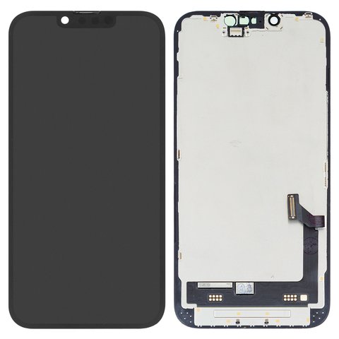 Дисплей для iPhone 14, черный, с рамкой, Original PRC , NEW
