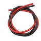 Провод в силиконовой изоляции 6AWG, 16 мм², 1 м, черный, UL3135