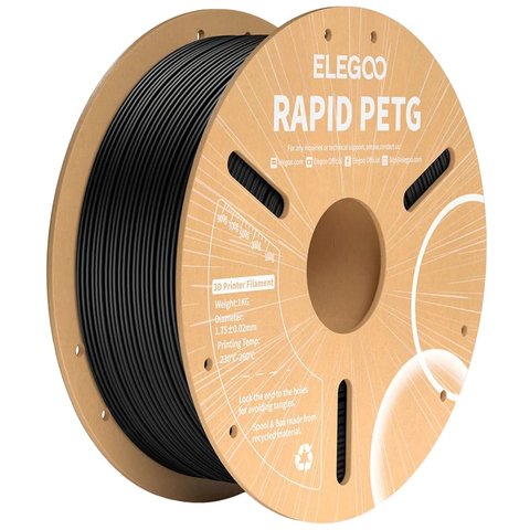 Філамент ELEGOO RAPID PETG, чорний black , 1 кг