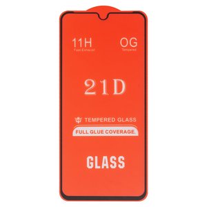 Защитное стекло для ZTE Blade A5 2020 , Blade A7 2019  , Blade A7 2020  , совместимо с чехлом, Full Glue, без упаковки , черный