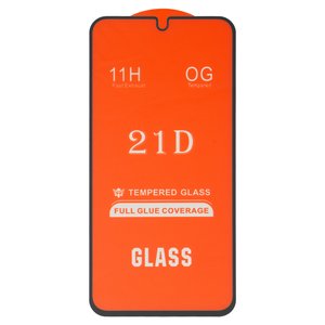 Защитное стекло для Samsung A346 Galaxy A34 5G, совместимо с чехлом, Full Glue, без упаковки , черный