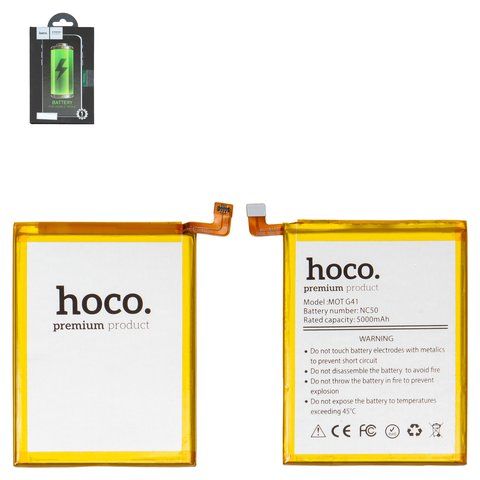 Акумулятор Hoco NC50 для Motorola Moto G32, Moto G41 XT2167 2 , Li Polymer, 3,87 B, 5000 мАг