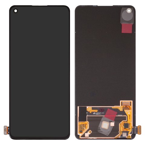 Дисплей для Realme GT Neo 2; OnePlus 9RT 5G, чорний, без рамки, Original PRC , RMX3370, MT2110, MT2111