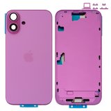 Корпус для iPhone 16 Plus, рожевий, з тримачем SIM-карти, з боковими кнопками, Original (PRC), EU version