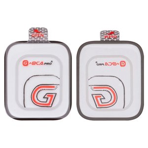 Стекло корпуса G+OCA PRO для Apple Watch 7 45mm, Watch 8 45mm, Watch 9 45mm, с OCA пленкой, черное