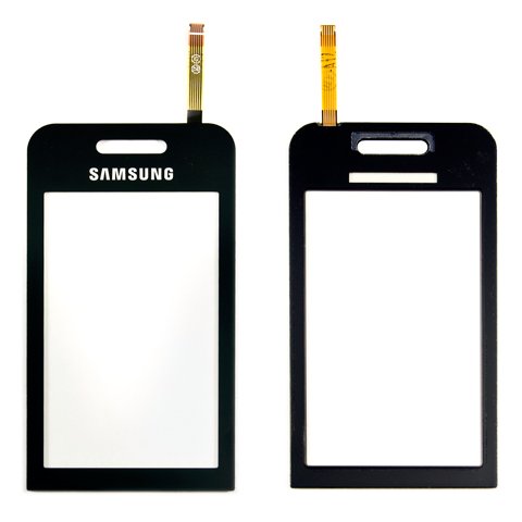 Touchscreen compatible with Samsung S5230 Star, black 