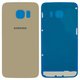 Panel trasero de carcasa puede usarse con Samsung G925F Galaxy S6 EDGE, dorada, Copy