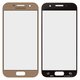 Housing Glass compatible with Samsung A320F Galaxy A3 (2017), A320Y Galaxy A3 (2017), (golden)
