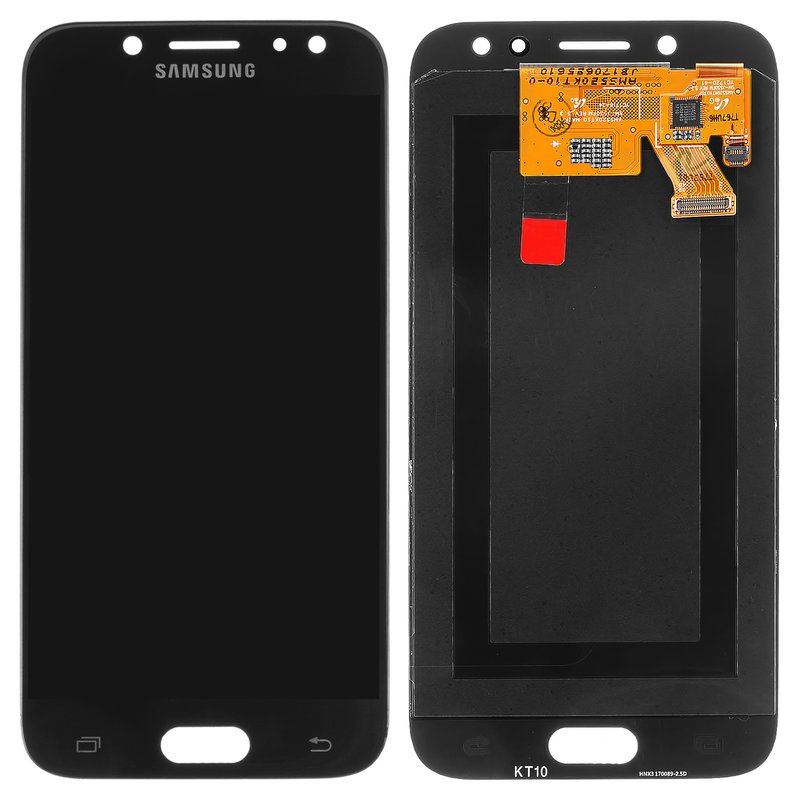 Lcd Compatible With Samsung J530 Galaxy J5 17 Black Without Frame Original Prc Original Glass All Spares