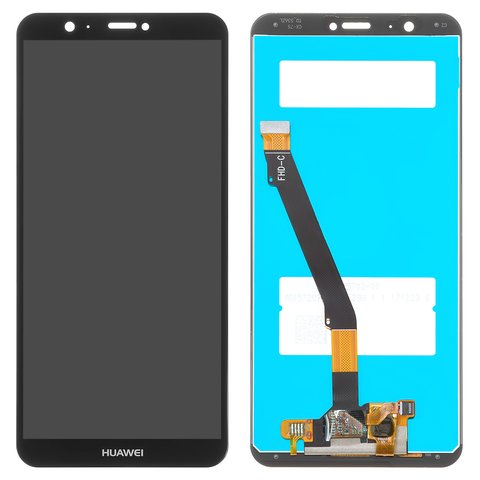 Pantalla LCD puede usarse con Huawei Enjoy 7s, P Smart, negro, Logo Huawei, sin marco, High Copy, FIG L31 FIG LX1