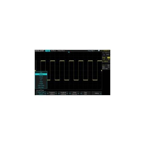 Opción de software "generador de señales" SIGLENT SDS2000X E FG para SIGLENT SDS2202X E, SDS2352X E código de activación 