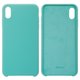 Case Baseus compatible with iPhone XS Max, (blue, Silk Touch, plastic) #WIAPIPH65-ASL03
