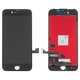 LCD compatible with iPhone 7, (black, with frame, AAA, Tianma+)