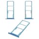 SIM Card Holder compatible with Xiaomi Redmi 7A, (dark blue, matte Blue, MZB7995IN, M1903C3EG, M1903C3EH, M1903C3EI)