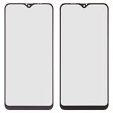 Vidrio de carcasa puede usarse con Samsung A105F/DS Galaxy A10, con película OCA, negro