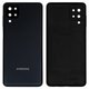 Housing Back Cover compatible with Samsung M127 Galaxy M12, (black)