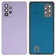 Housing Back Cover compatible with Samsung A528 Galaxy A52s 5G, (purple, with camera lens)