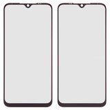 Housing Glass compatible with Xiaomi Redmi Note 8 (2021), (black)