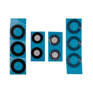 Camera Lens compatible with Samsung A336 Galaxy A33 5G, black, without frame, set 5 pcs. 