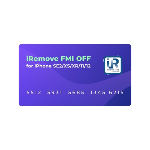 iRemove FMI OFF para iPhone SE2 XS XR 11 12 [Open Menu]