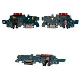 Flat Cable compatible with Samsung A146 Galaxy A14 5G, A146B Galaxy A14 5G, M146B Galaxy M14, (headphone connector, charge connector, with microphone, with components, High Copy, charging board)
