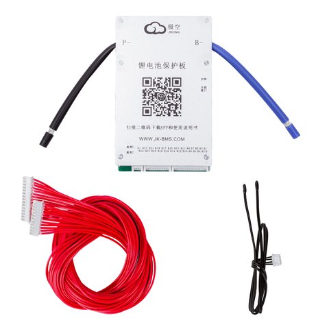 BMS Controller JIKONG JK BD6A24S8P, 80 A, for LiFePO4 Li ion LTO batteries 
