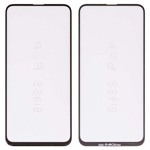 Vidrio de carcasa G+OCA PRO puede usarse con Huawei P Smart Z, Y9 Prime 2019 , con película OCA, negro