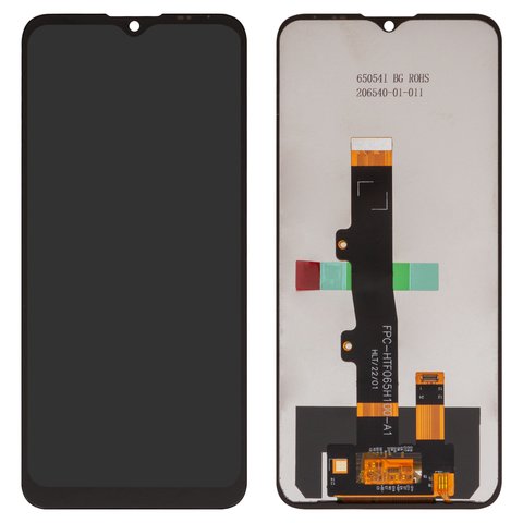 LCD compatible with Motorola Moto E7 Power PAMH0001IN, Moto E7 XT2095, Moto E7i Power XT2097, black, without frame, Box  