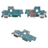 Cable flex puede usarse con Samsung A366 Galaxy A36, del conector de carga, con componentes, Original (PRC), placa del cargador