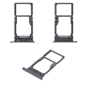 SIM Card Holder compatible with Samsung A266 Galaxy A26, black 