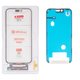 Touchscreen G+OCA PRO compatible with iPhone 15 Pro Max, (with OCA film, with frame, black, without microcircuit)