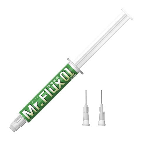 Flux Paste 2UUL SC17 Mr.Flux 01, no require rinsing, halogen free, 10 ml, PCB  