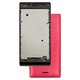 Housing compatible with Sony ST26i Xperia J, (pink)