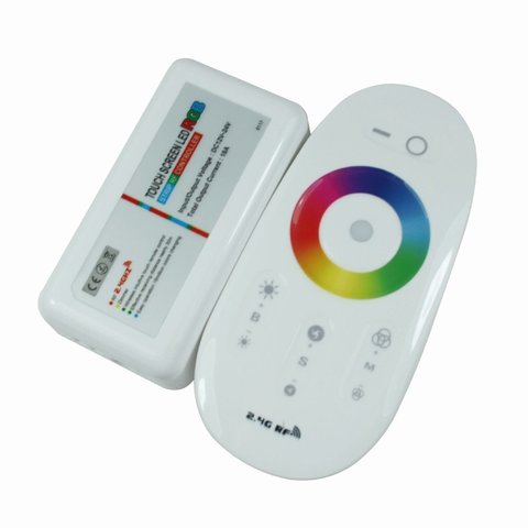 LED Controller with Touch Remote HTL 025 RGB, 5050, 3528, 216 W 