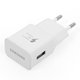 Mains Charger compatible with Samsung G920F Galaxy S6, (15 W, Quick Charge, white, 1 output)