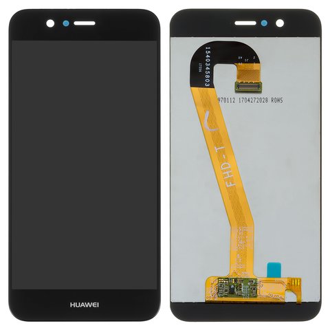 LCD compatible with Huawei Nova 2 2017 , black, without frame, Original PRC , PIC L29 