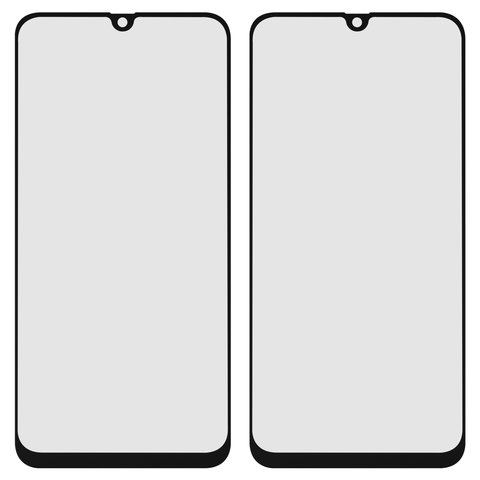 Housing Glass compatible with Samsung M215 Galaxy M21, M305 Galaxy M30, M307 Galaxy M30s, M315 Galaxy M31, with OCA film, black 