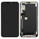 Дисплей для iPhone 11 Pro Max, черный, с рамкой, AAA, (TFT), ZY LTPS FHD